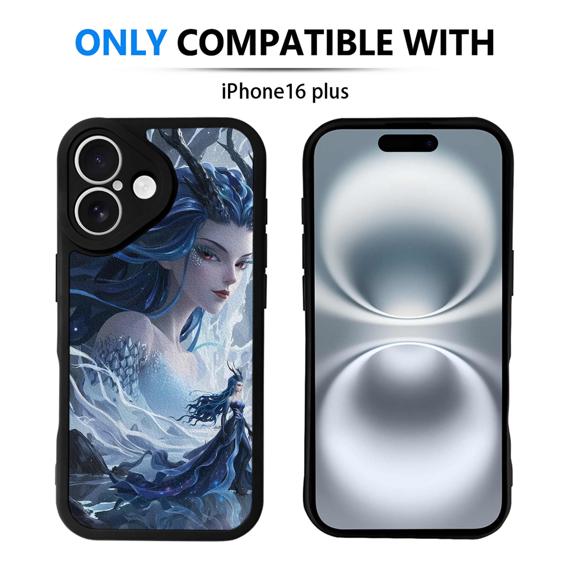 （画像用） Ne Zha 2 ナタ 魔童の大暴れ 【iPhone 16シリーズ対応】シリコンスマホケース（レザー調） 材質：シリコン